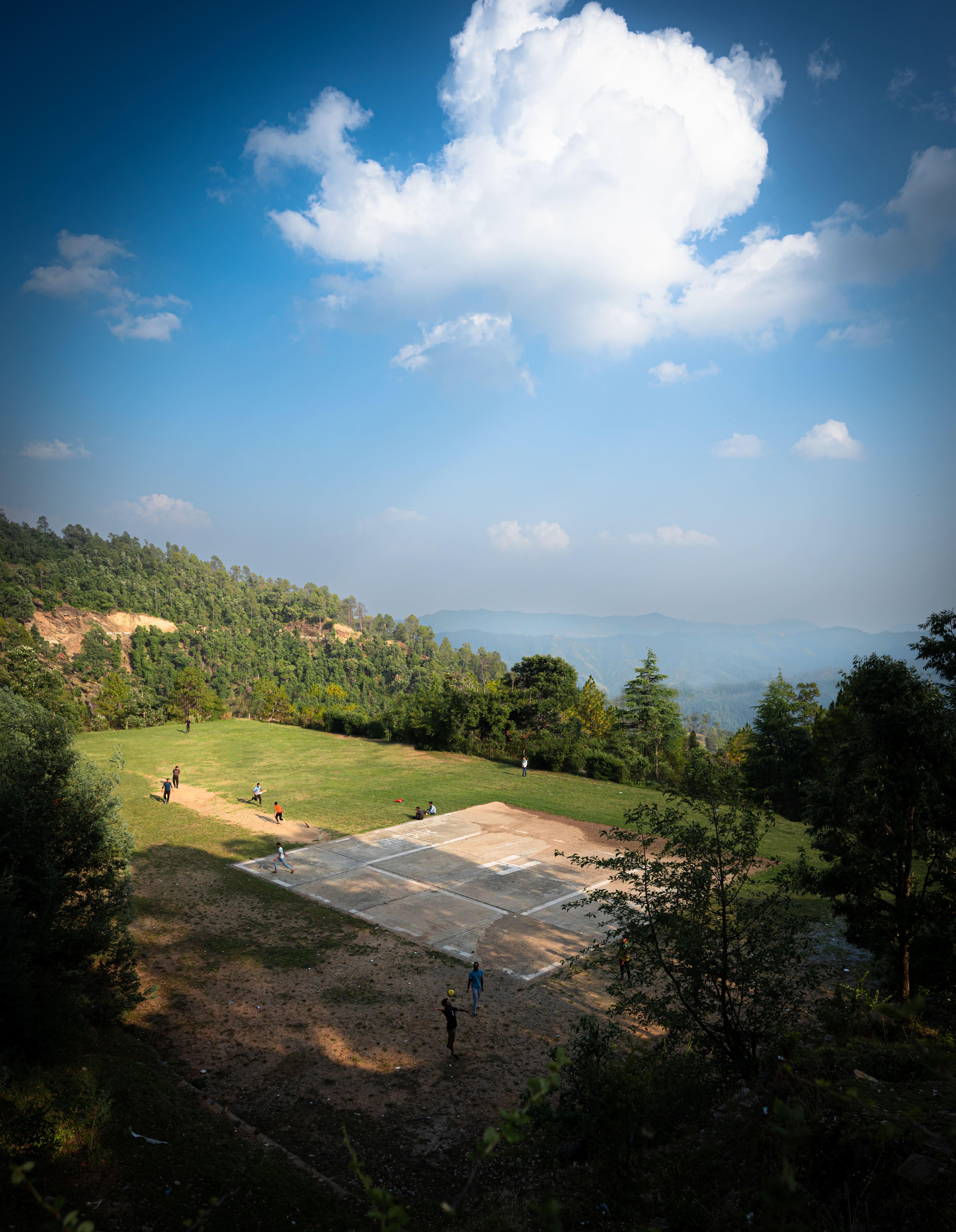 Cricket at Kot Kailash