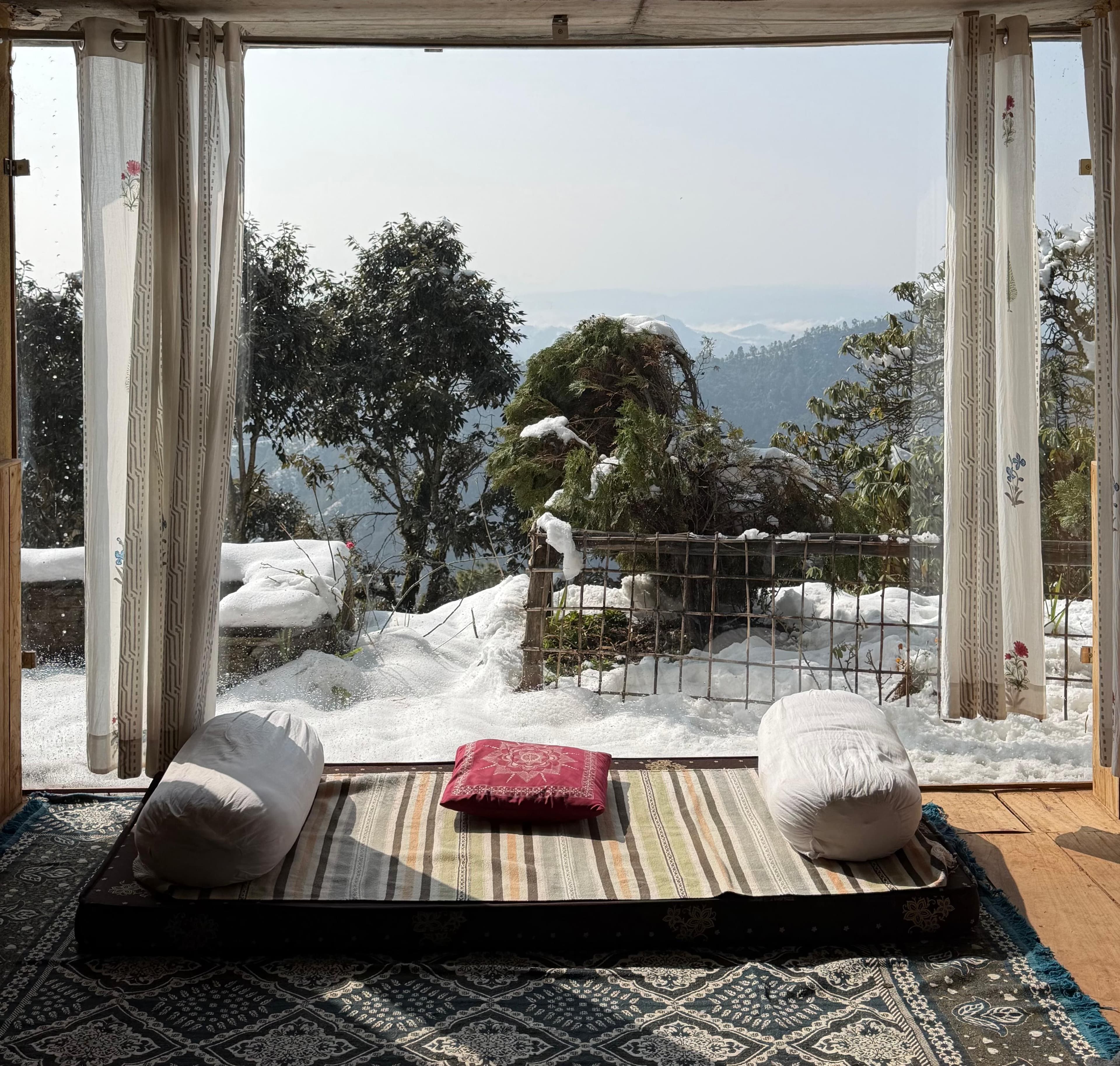 Kumaoni Suites — snowfall