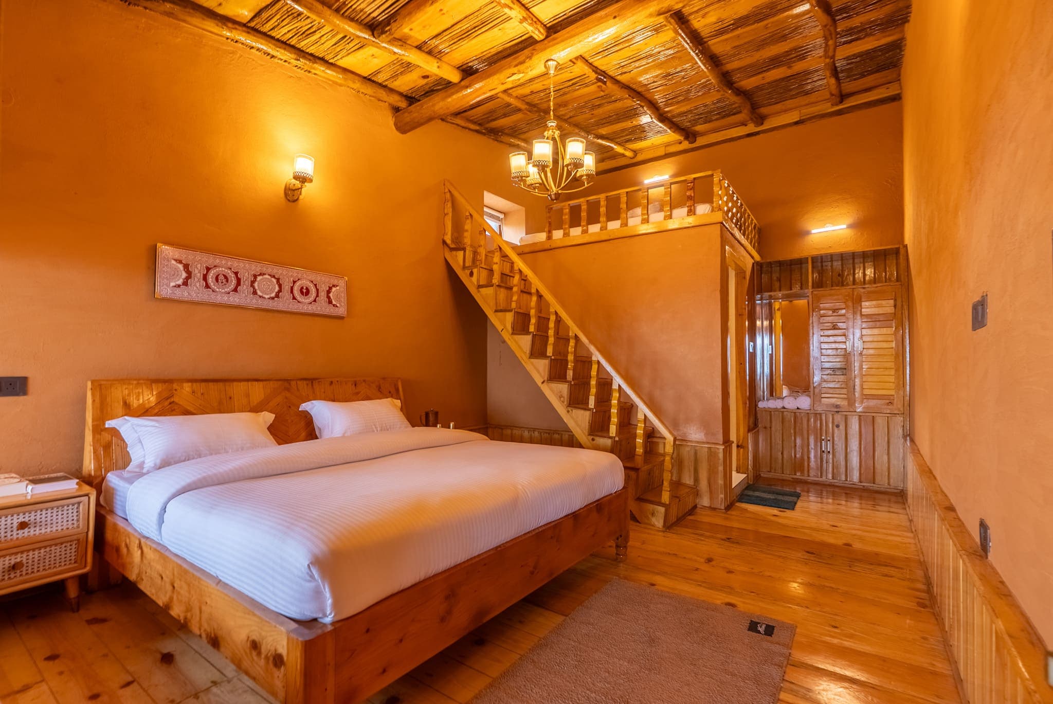 Kutir Suites — machan sleeping loft