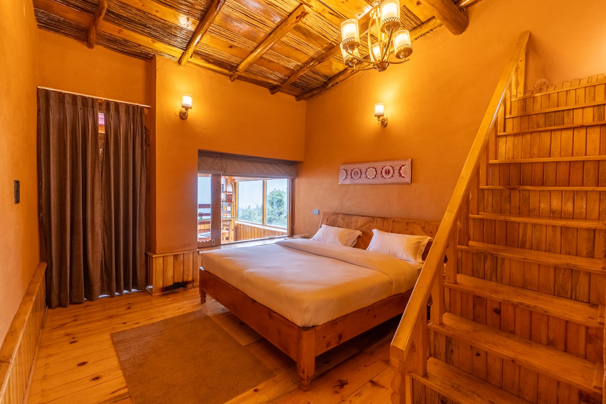 The bed, Kutir Suite